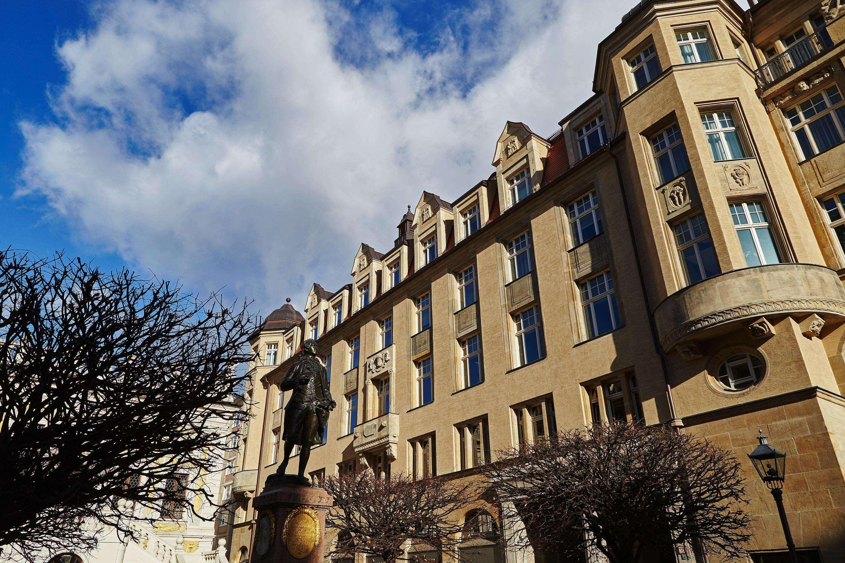 Steigenberger Grandhotel Handelshof Leipzig Exterior foto