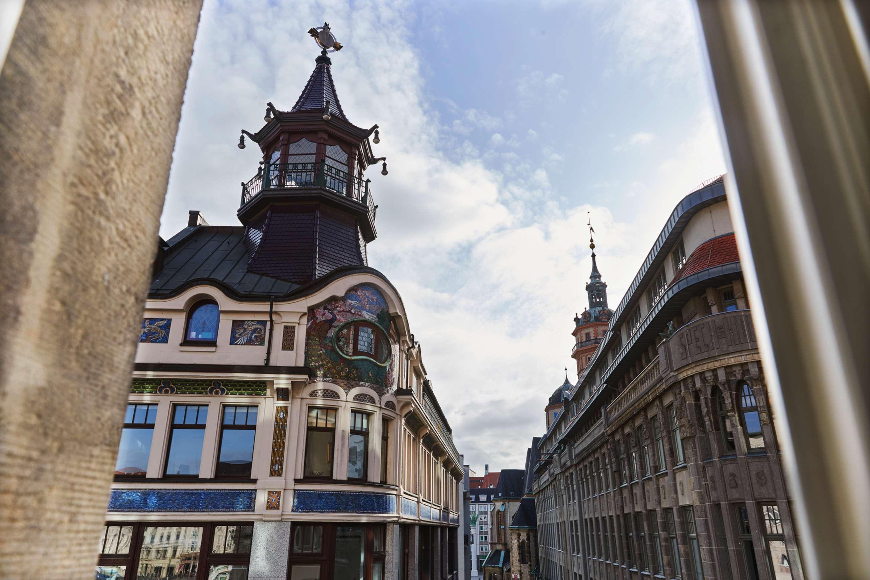 Steigenberger Grandhotel Handelshof Leipzig Exterior foto